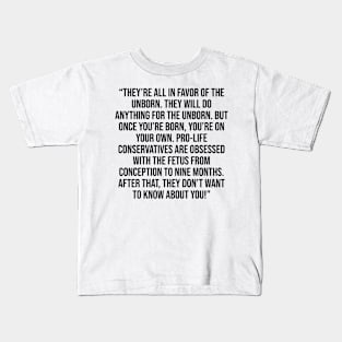 George Carlin Quote Kids T-Shirt